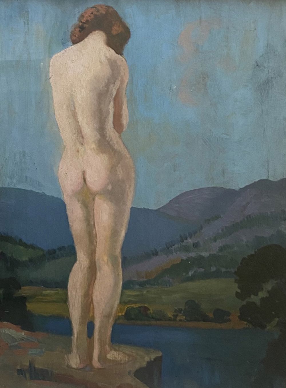 NUDE STANDING by Irish School  at deVeres Auctions